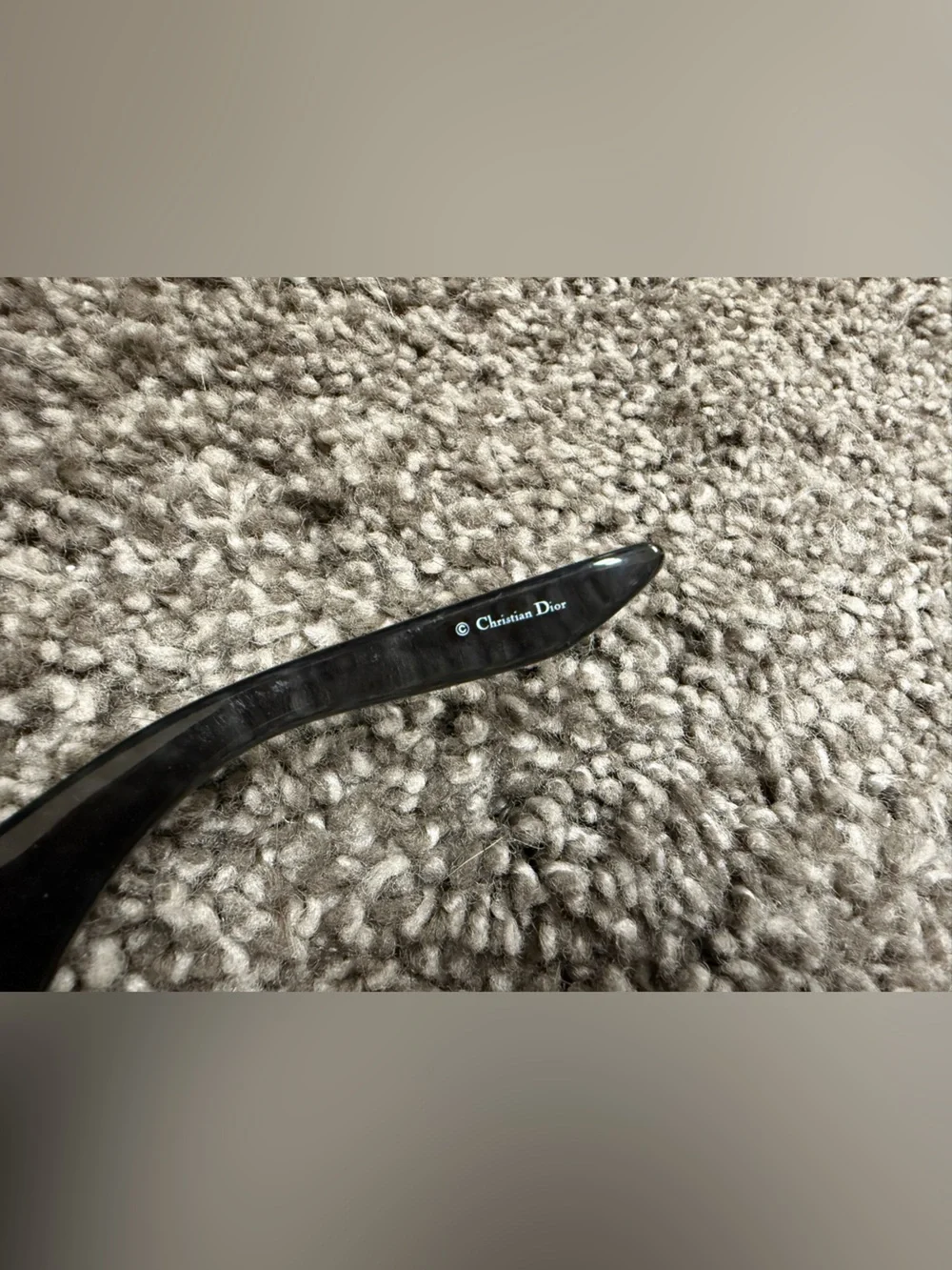 Dior Vintage Gray/Blue Sunglasses - Picture 6 of 7